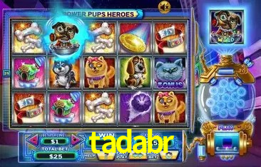 Interface moderna da plataforma tadabr